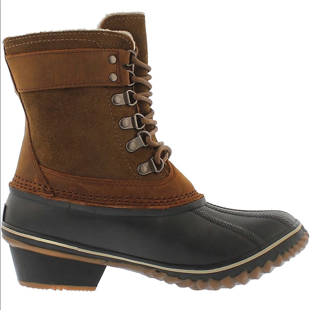 Sorel Womens NL2125-286 Brown Suede “Winter Fancy Lace II” Boots - Picture 5 of 13